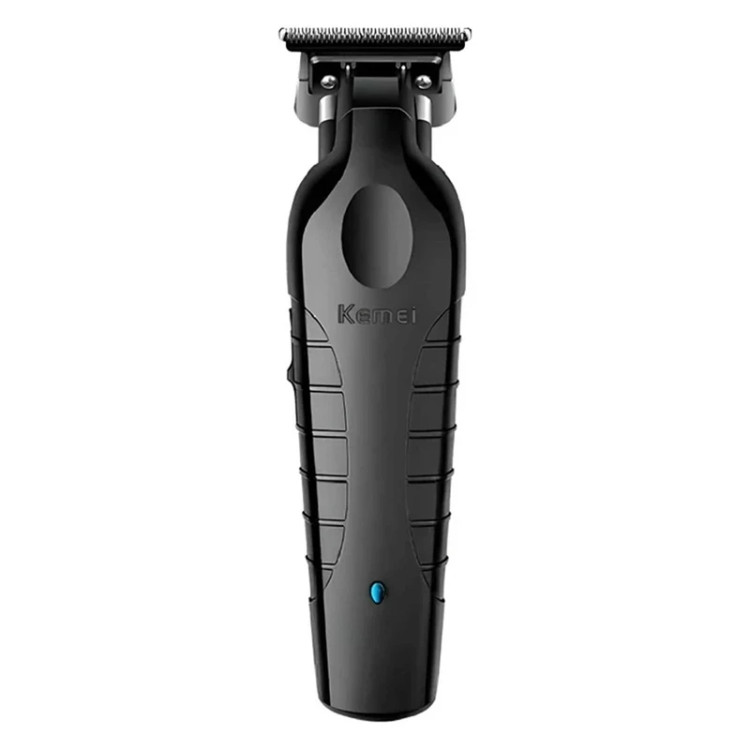 ماشین اصلاح موی صورت کیمی مدل KM-2299 با تیغه کربن استیل، باتری 1200 میلیآمپر ساعت، شارژ سریع 3 ساعته با USB Type-C، طراحی ارگونومیک و 3 شانه تنظیم طول مو